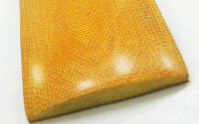 Dark Yellow Canvas Micarta Scales DD-MIC-24