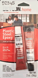 Devcon Plastic Steel Epoxy - Tubes JPDEV52345 RACK-4-ZONE