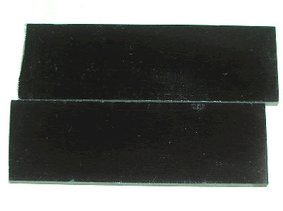 G10 Black 6.4mm Sheet 140 x 400mm  VSM-11-6.35. WS DRAW-2