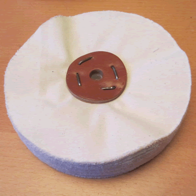 White Loose Buffing Wheel 150 x 25mm size 5 001080
