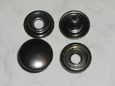 Medium Black Snaps ID1261-03 NSF-1