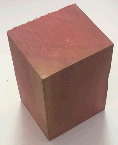 Pink Ivory Offcut or Spacer Block EW-PI