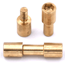 Brass Corby Bolts 1/4 with inset 3715 CB1