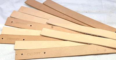 Bargain pack of Leather 2.1-3mm Strips BG.BL
