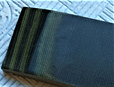 Black-Olive Canvas Micarta 6.35mmGPS-Mic-BO-C-6.35mm MIC1