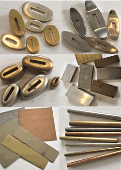 Bolsters, Guards, Ferrules, Bar Blanks and Metal Liners
