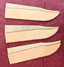Large Bowie Sheath Blanks EHK-FR