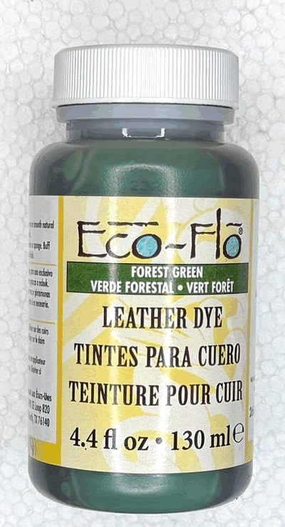 Eco-Flo Forest Green Leather Dye2600-14 LDP-2