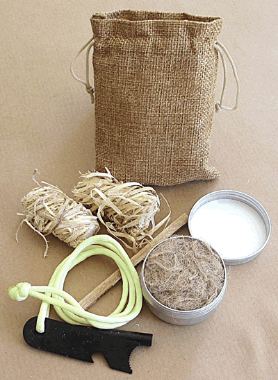 NEW Handmade Fire Starter Basic KitRM-FSBK
