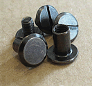Chicago Rivets Black - 6mm E-CS-6mm