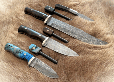 Readymade Tools and all Toolmaking components for hunters, fishermen, bushcraft enthusiasts and collectors.