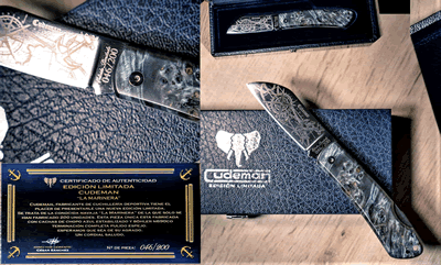 Cudeman-Marinera Limited Folding Knife 386-G-LTD BX13A