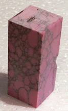 Marbelled Pink SimStone Spacer Block WT-PBSS05