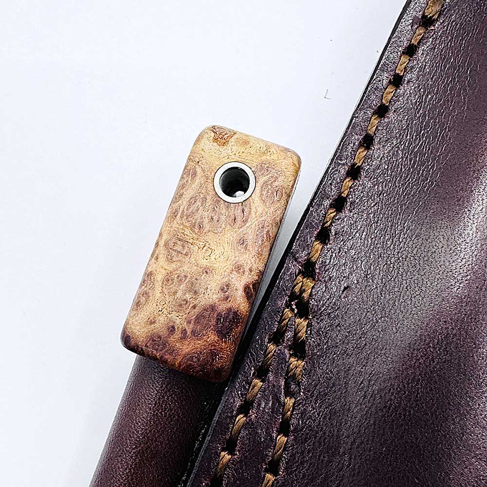 Enzo Trapper 95 Mallee Burl Bushcraft Set - Image 5