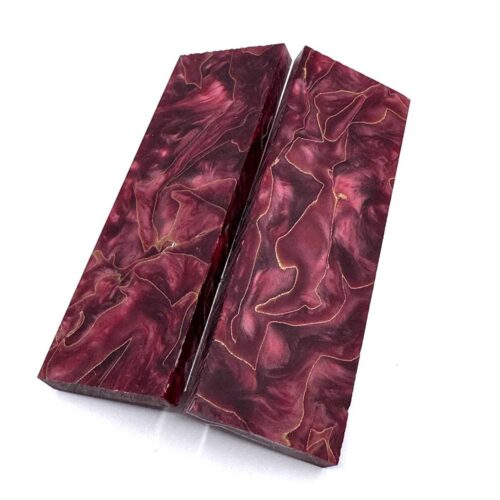 G10 Copper Net Infused-Red 8mm