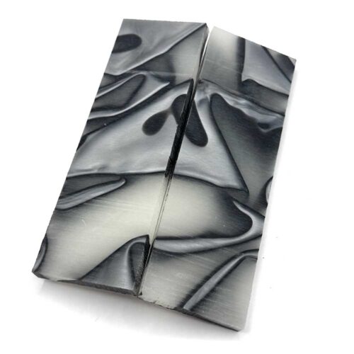 Liquid Metal Ripple with Glow in the dark infill