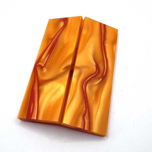 Orange Sunspot Ripple Scales