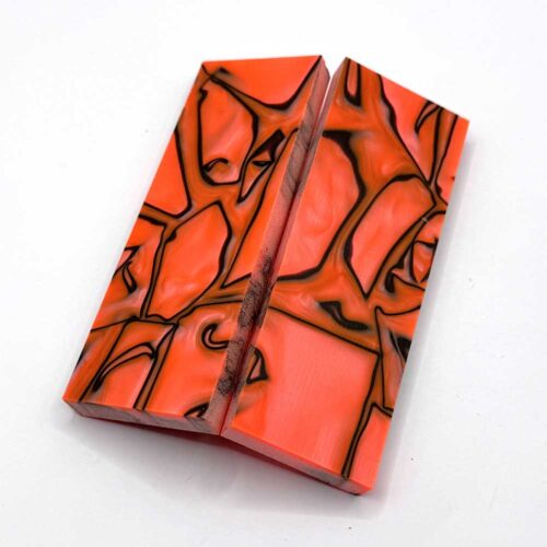 Orange and Black Ripple Scales