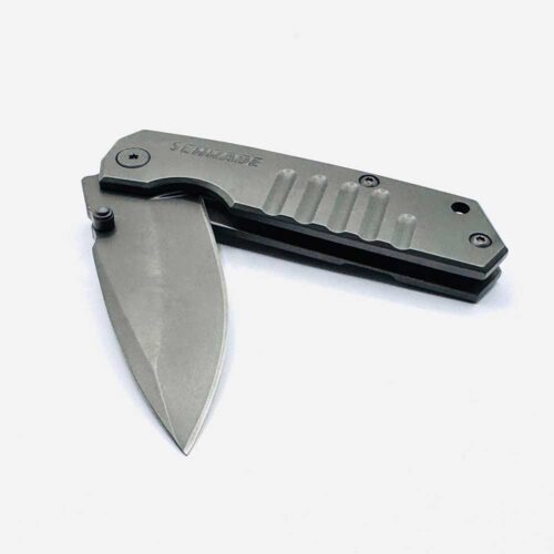 Schrade Pocket Drop Point all steel Folding Knife