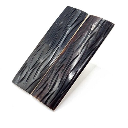 Water Buffalo Bone Jigged Scales